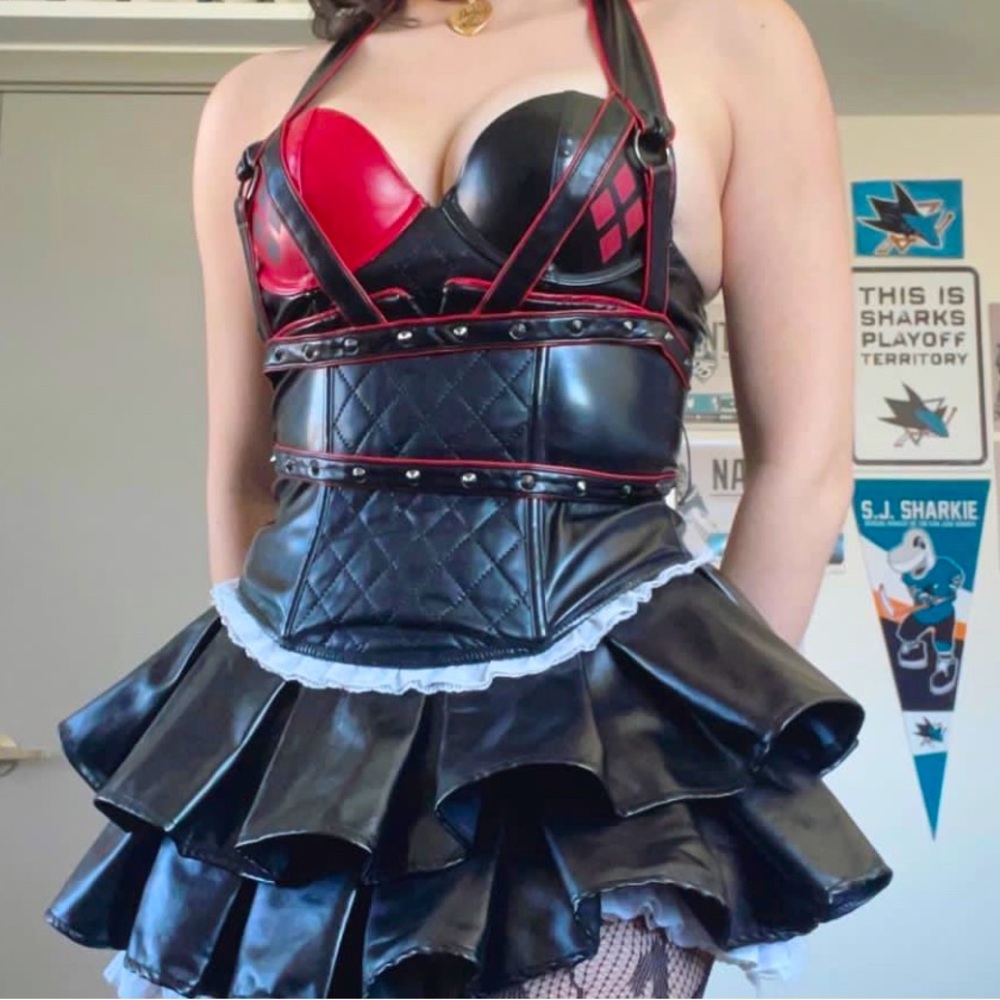HARLEY QUINN COSTUME OUTFIT!